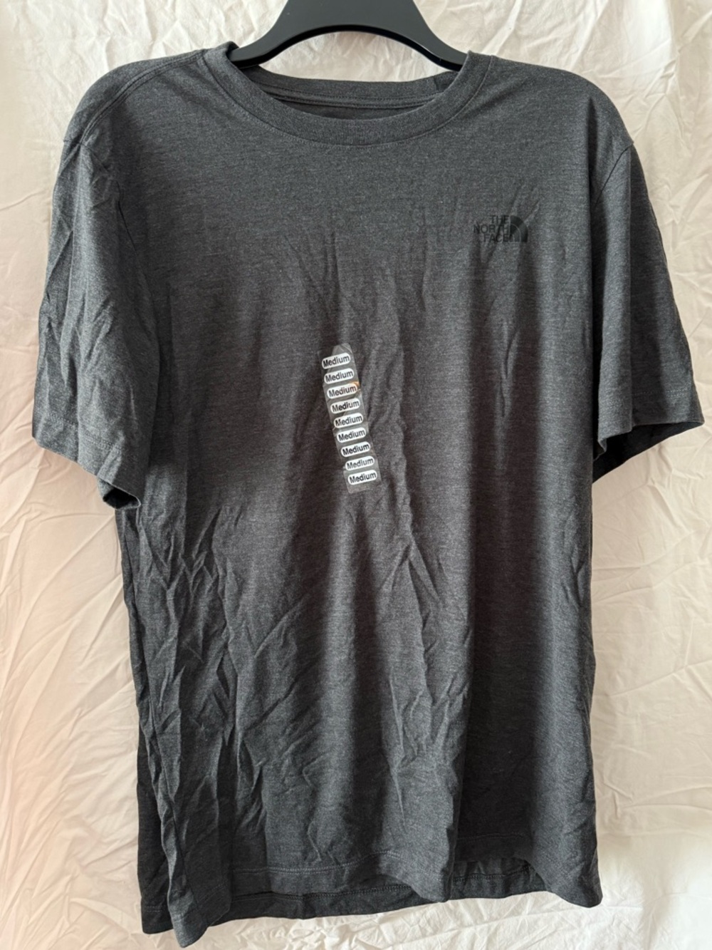 The North Face Men's Short-Sleeve Crew T-Shirt - Charcoal Gray